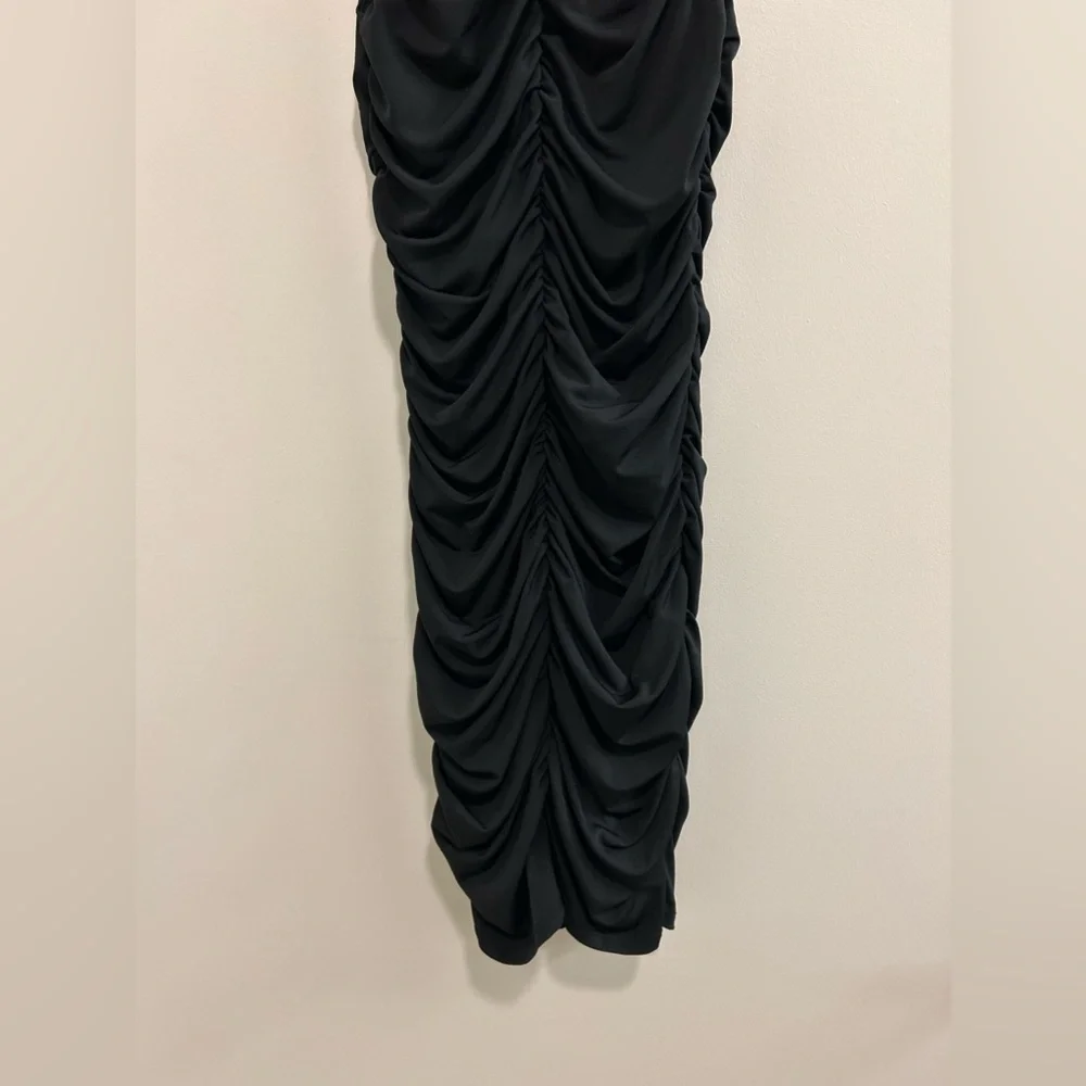 Abercrombie & Fitch Black Keyhole Body-con Dress